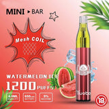 Yuoto Mini Bar Disposable Vape (50mg - 1200 Puffs)